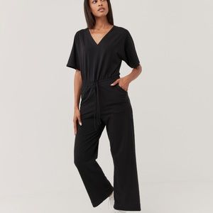Pact short sleeve jumpsuit
